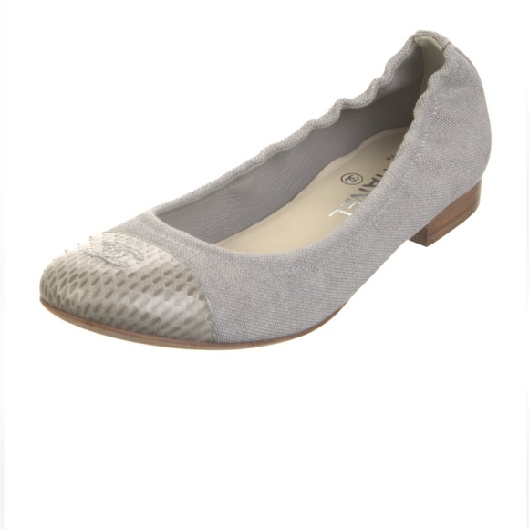 CHANEL Interlocking CC Logo Ballet Flats
Size: 8.5 | IT 38.5 - Picture 6 of 7